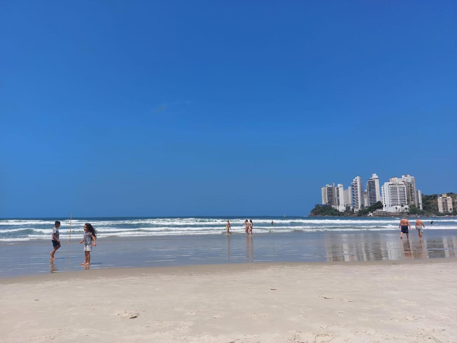 Apartamento Com Vista Mar Guarujá Exteriér fotografie